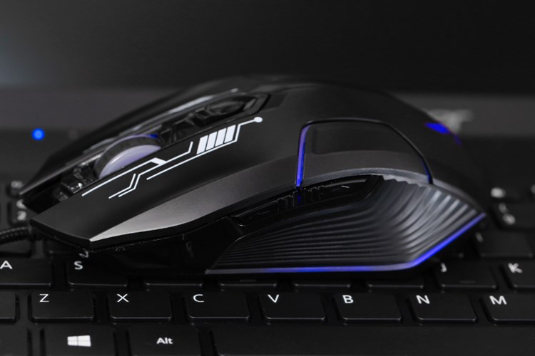 Chuột Có dây Gaming Zadez G-610M Màu Đen