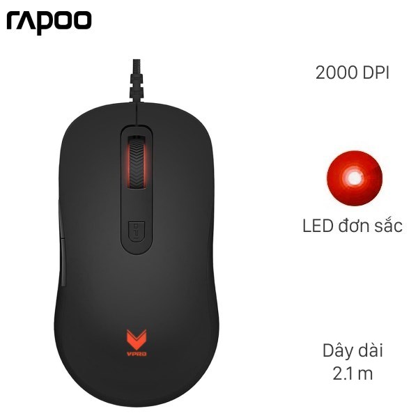 Chuột Có dây Gaming Rapoo V16