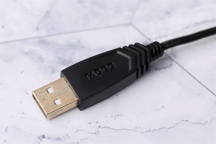 Chuột Có dây Gaming Rapoo V16 Màu Đen