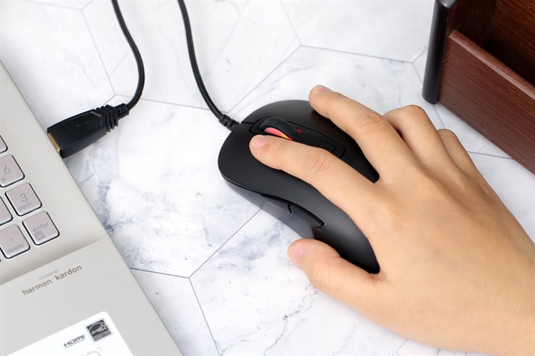 Chuột Có dây Gaming Rapoo V16 Màu Đen