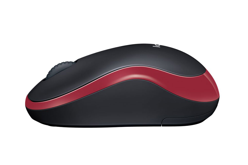 Chuột Không dây Logitech M185 Màu Đỏ