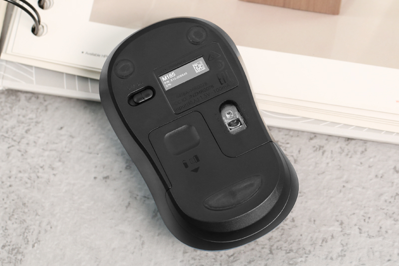 Chuột Không dây Logitech M185 Màu Xanh Dương