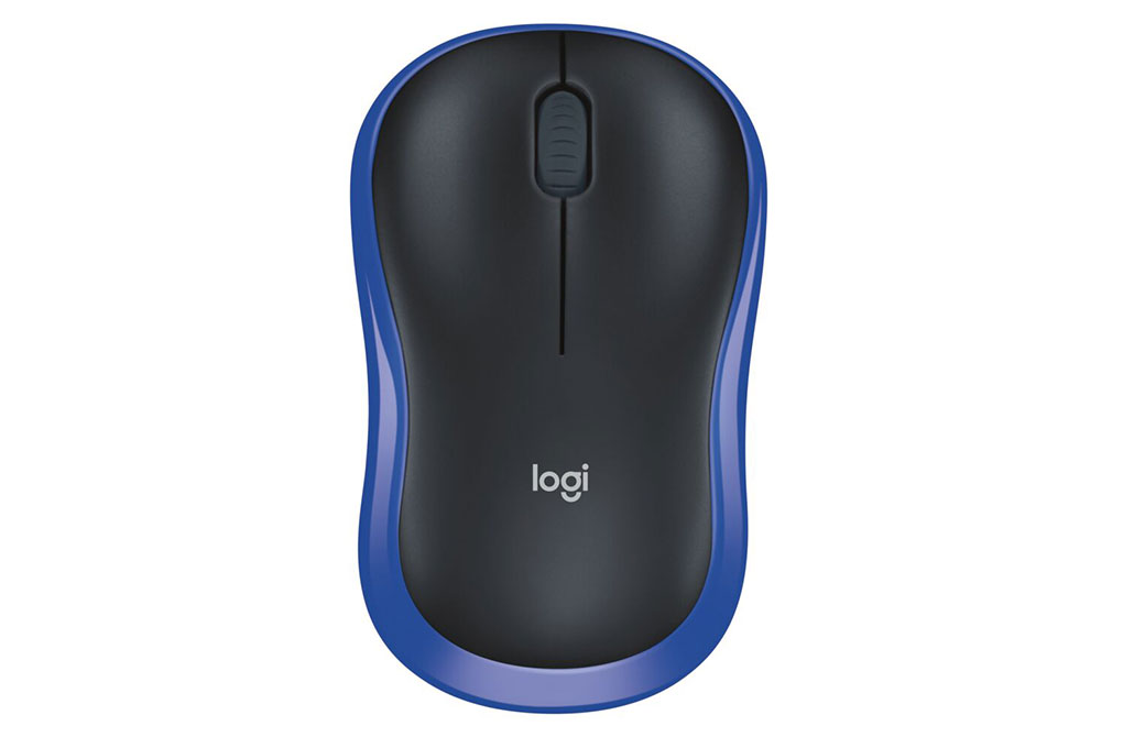 Chuột Không dây Logitech M185 Màu Xanh Dương