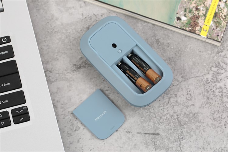 Chuột Bluetooth Microsoft Modern Mobile KTF Màu Xanh lam