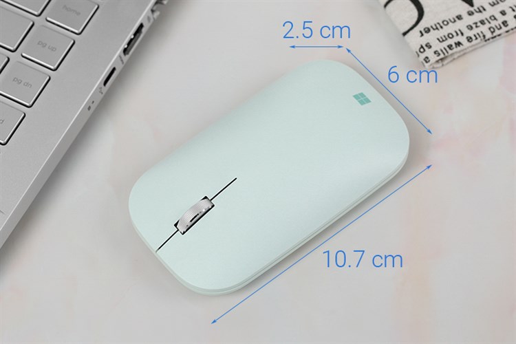 Chuột Bluetooth Microsoft Modern Mobile KTF Màu Xanh lá nhạt