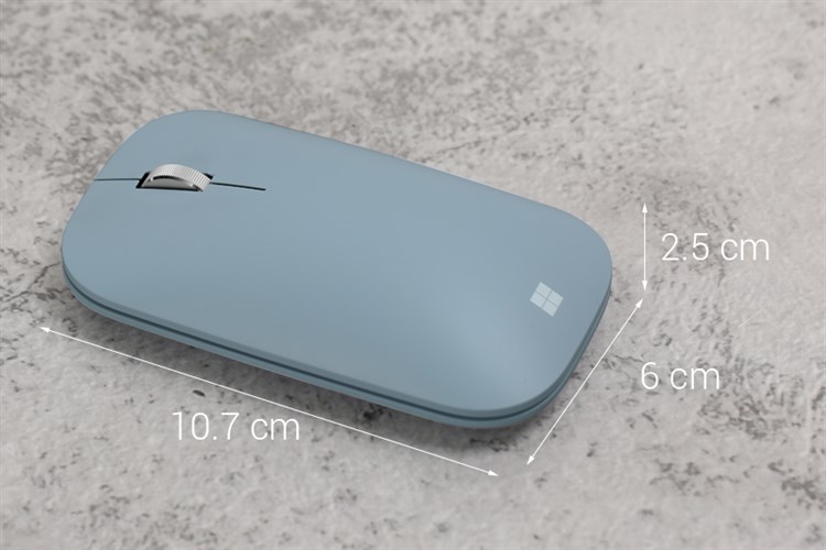 Chuột Bluetooth Microsoft Modern Mobile KTF Màu Xanh lam