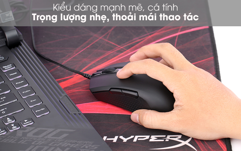 Gọn nhẹ, cá tính - Chuột Gaming Corsair M55 RGB Pro Đen
