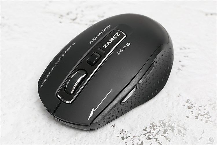Chuột Không dây Bluetooth Zadez M350 Màu Đen