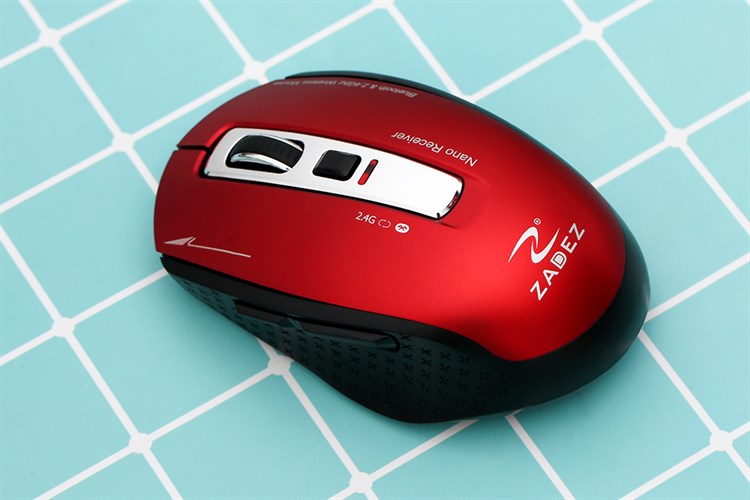 Chuột Không dây Bluetooth Zadez M350 Màu Đỏ