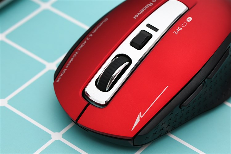 Chuột Không dây Bluetooth Zadez M350 Màu Đỏ