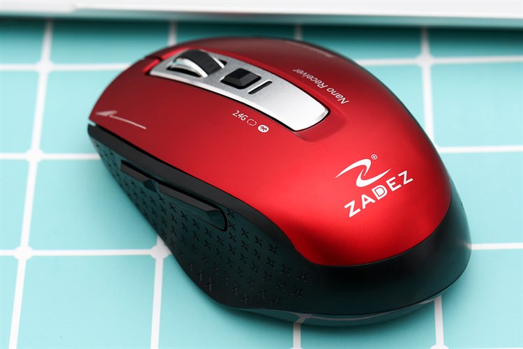 Chuột Không dây Bluetooth Zadez M350 Màu Đỏ