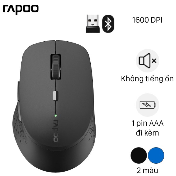 Chuột không dây Silent Rapoo M300