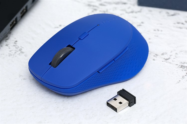 Chuột Bluetooth Silent Rapoo M300 Màu Xanh Dương