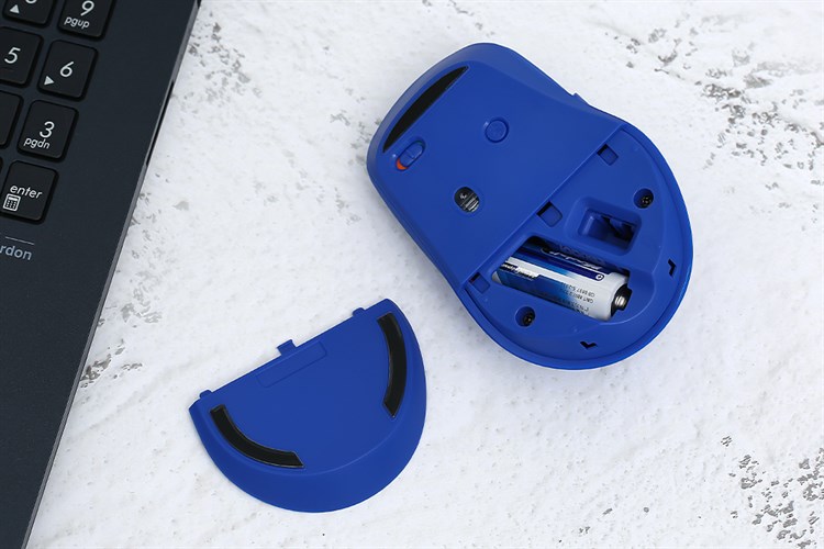 Chuột Bluetooth Silent Rapoo M300 Màu Xanh Dương