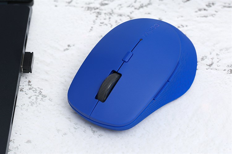 Chuột Bluetooth Silent Rapoo M300 Màu Xanh Dương