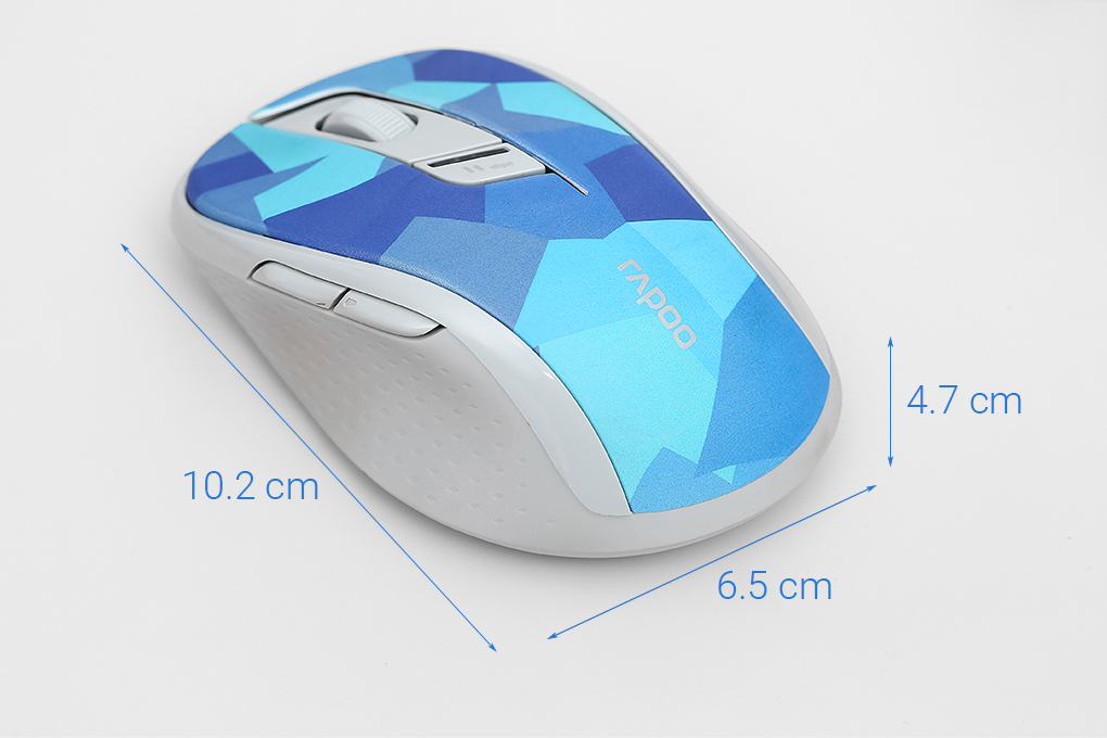 Chuột Bluetooth Silent Rapoo M500 Màu Xanh Dương