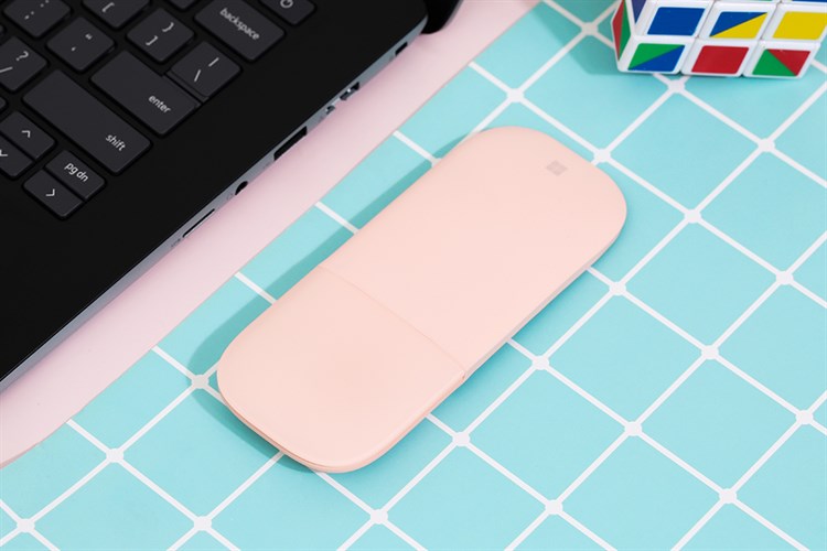 Chuột Bluetooth Microsoft Arc Màu Hồng