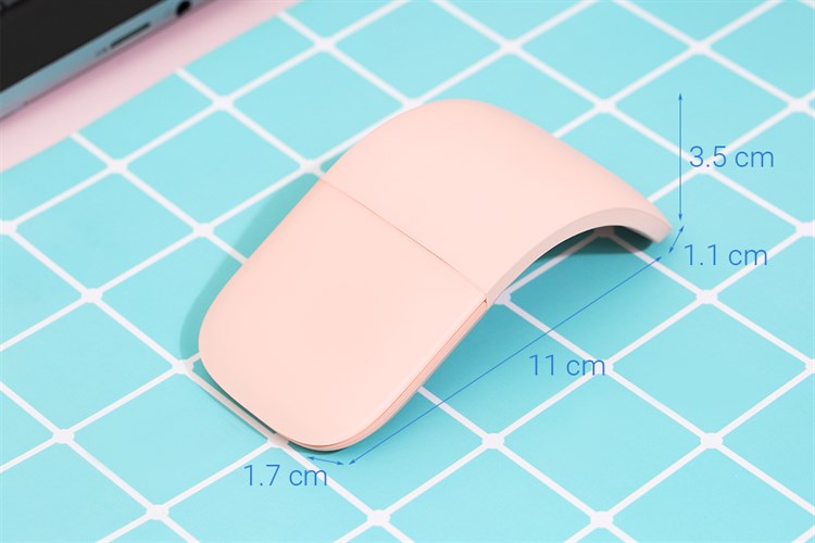 Chuột Bluetooth Microsoft Arc Màu Hồng