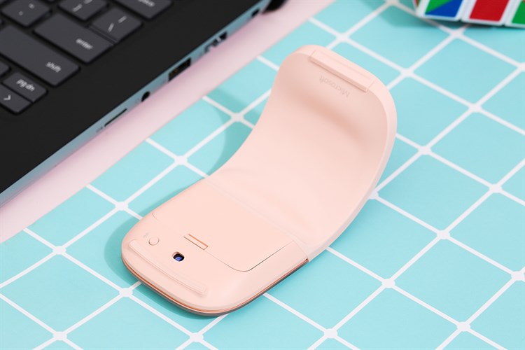 Chuột Bluetooth Microsoft Arc Màu Hồng