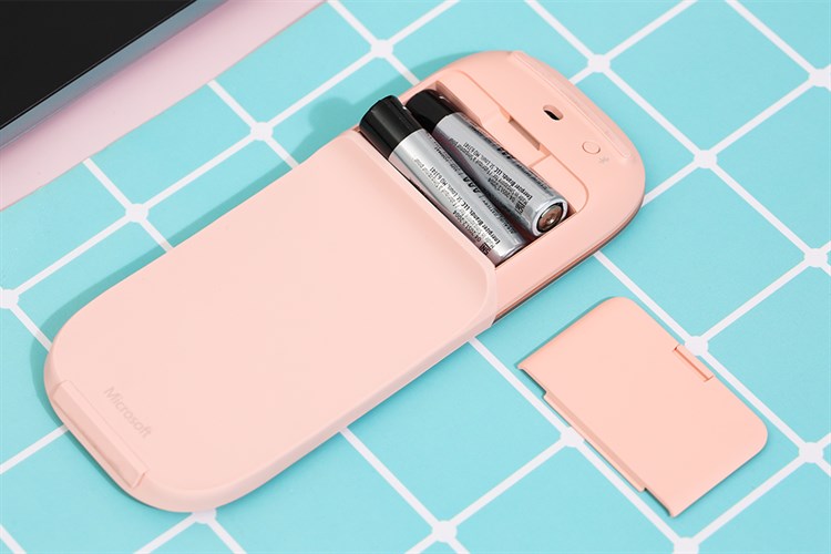 Chuột Bluetooth Microsoft Arc Màu Hồng