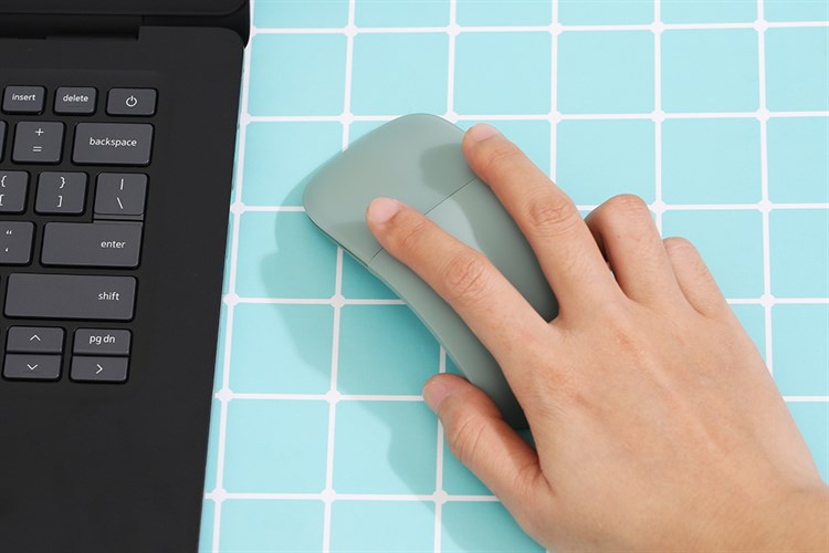 Chuột Bluetooth Microsoft Arc Màu Xám xanh