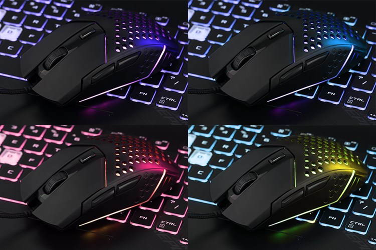 Chuột Có dây Gaming Zadez G151M Màu Đen