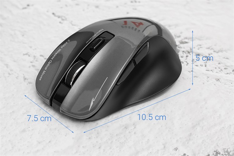 Chuột Không dây Zadez M353 Màu Xám