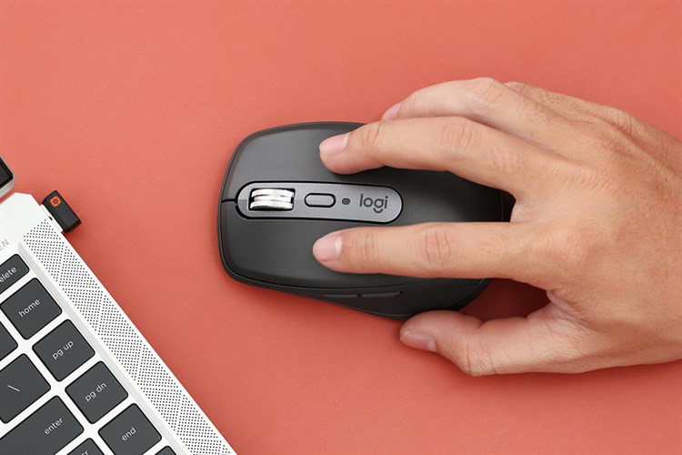 Chuột Không dây Bluetooth Logitech MX Anywhere 3 Xám Màu Đen