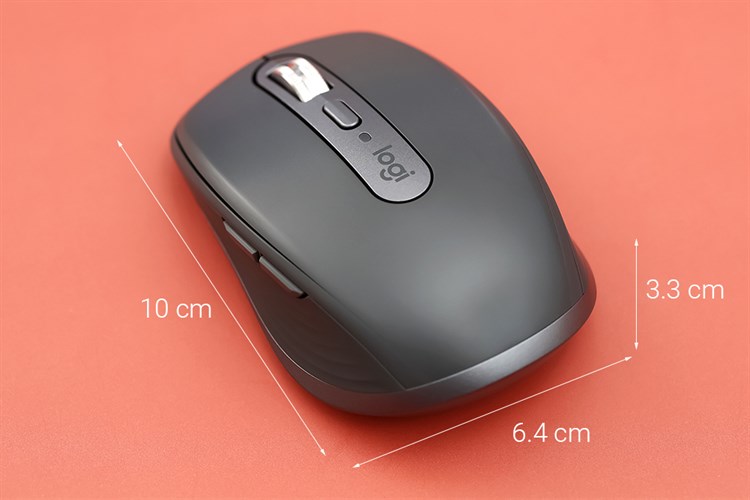 Chuột Không dây Bluetooth Logitech MX Anywhere 3 Xám Màu Đen