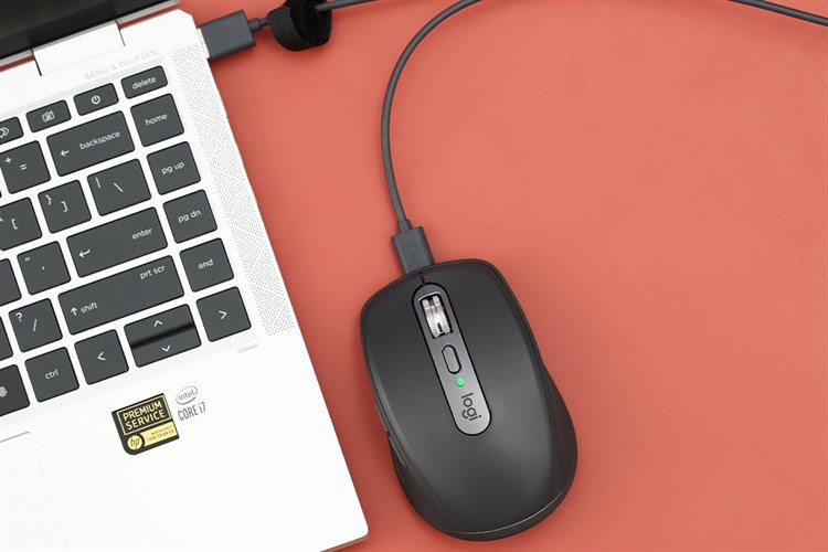 Chuột Không dây Bluetooth Logitech MX Anywhere 3 Xám Màu Đen