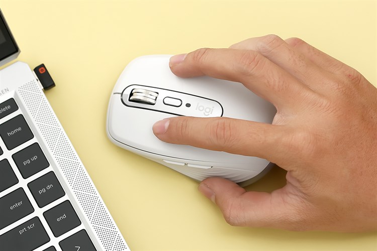 Chuột Không dây Bluetooth Logitech MX Anywhere 3 Xám Màu Xám