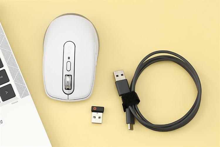 Chuột Không dây Bluetooth Logitech MX Anywhere 3 Xám Màu Xám