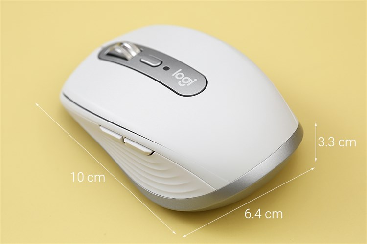 Chuột Không dây Bluetooth Logitech MX Anywhere 3 Xám Màu Xám