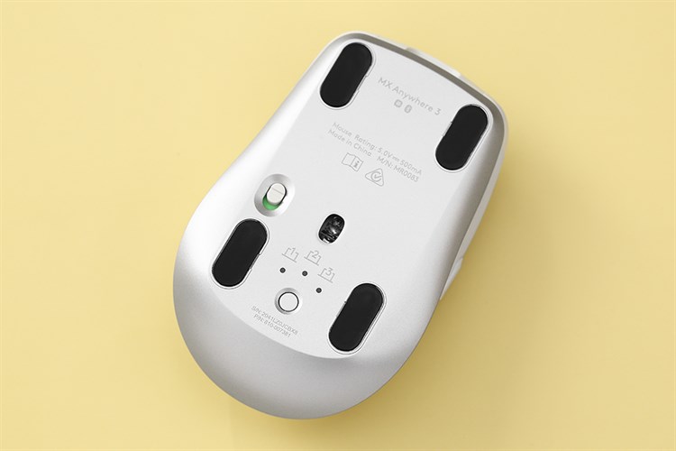 Chuột Không dây Bluetooth Logitech MX Anywhere 3 Xám Màu Xám