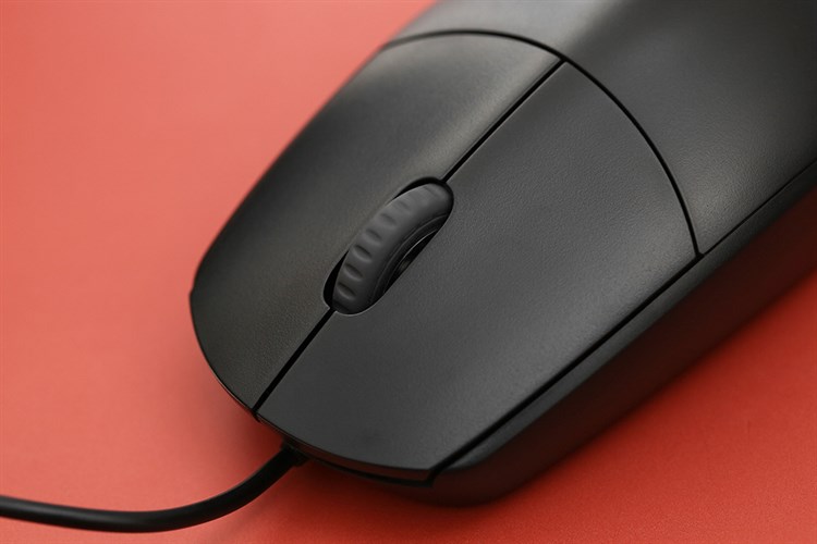 Chuột Có dây Rapoo N100 Đen Màu Đen