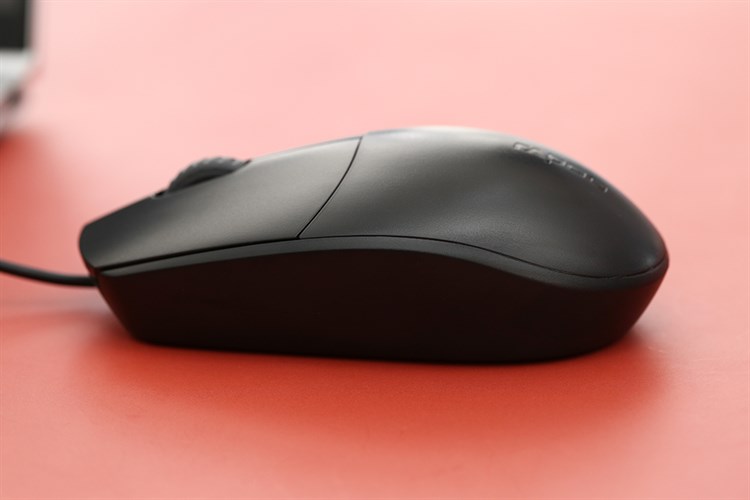 Chuột Có dây Rapoo N100 Đen Màu Đen