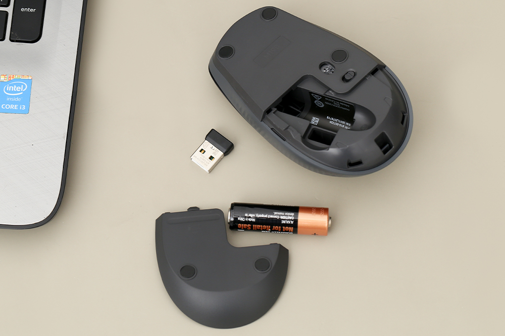Chuột Không dây Logitech M190 Màu Đen