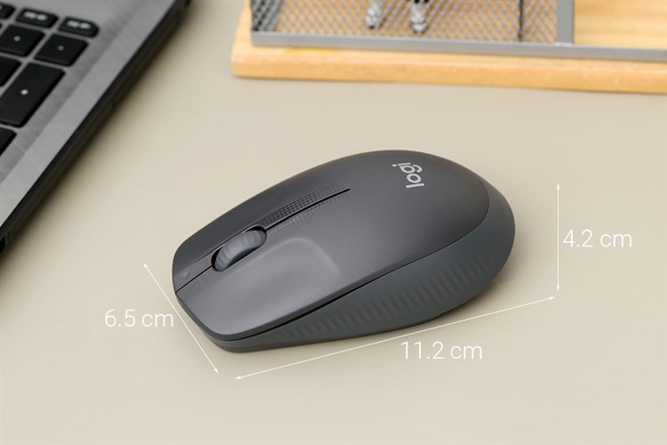 Chuột Không dây Logitech M190 Màu Đen