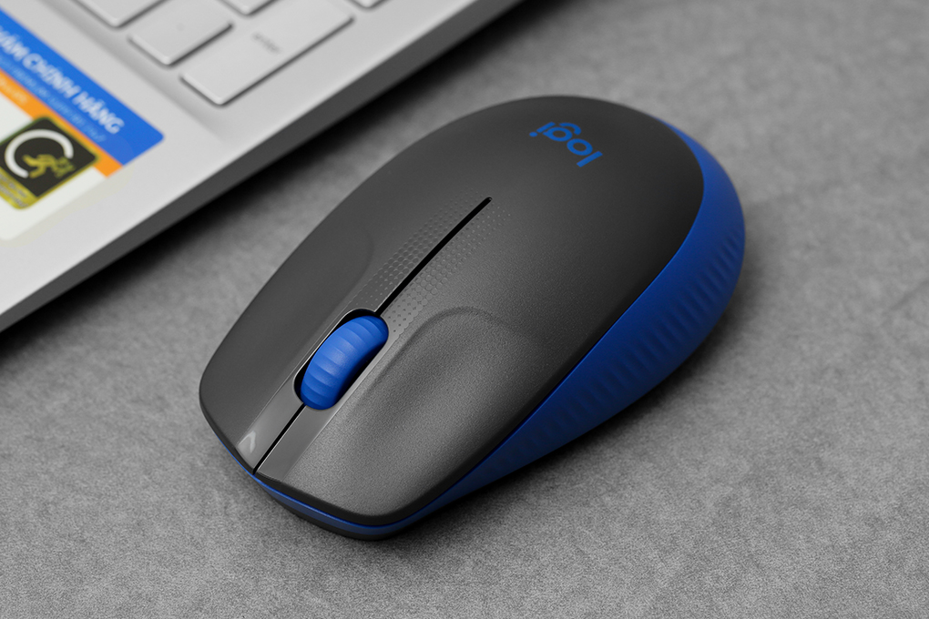 Chuột Không dây Logitech M190 Màu Xanh đen