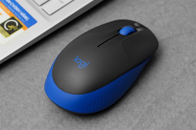 Chuột Không dây Logitech M190 Màu Xanh đen