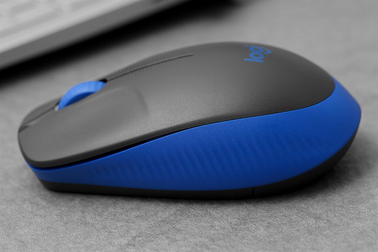 Chuột Không dây Logitech M190 Màu Xanh đen