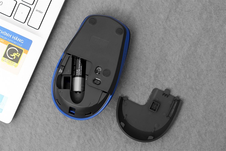 Chuột Không dây Logitech M190 Màu Xanh đen