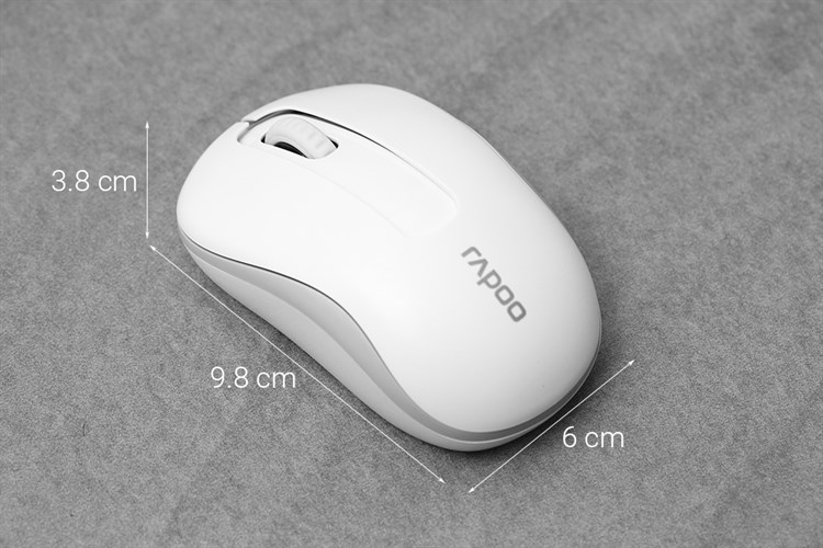 Chuột Không dây Rapoo M10 Plus Màu Trắng