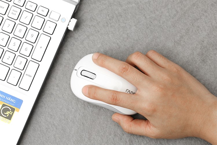 Chuột Không dây Rapoo M10 Plus Màu Trắng