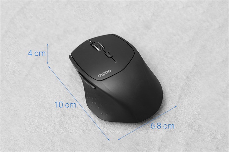Chuột Không dây Bluetooth Rapoo MT550 Màu Đen