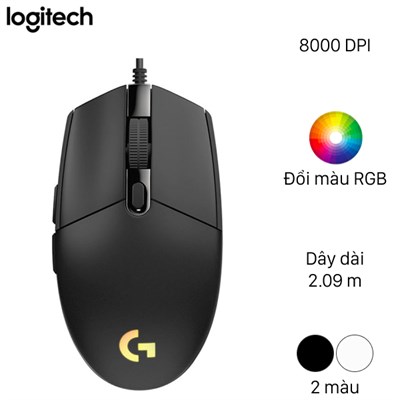 Chuột Có dây Gaming Logitech G102 Gen2 Lightsync