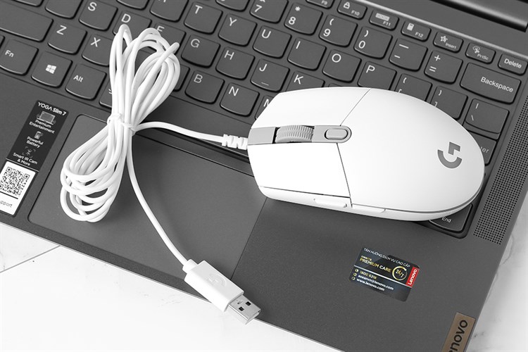 Chuột Có dây Gaming Logitech G102 Gen2 Lightsync Màu Trắng