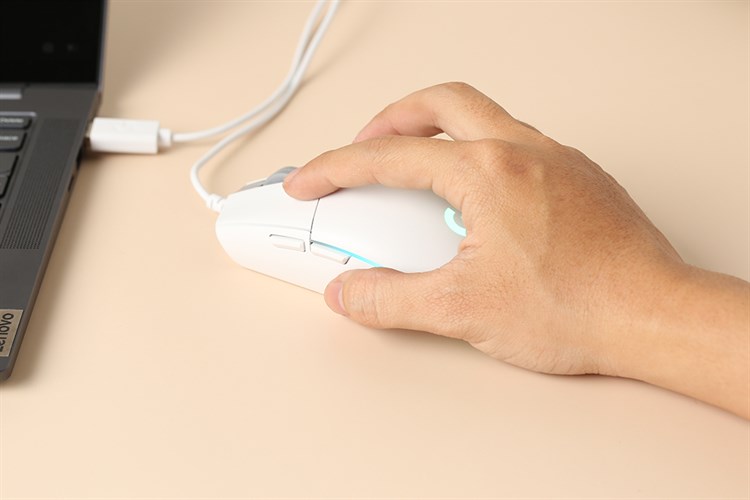 Chuột Có dây Gaming Logitech G102 Gen2 Lightsync Màu Trắng