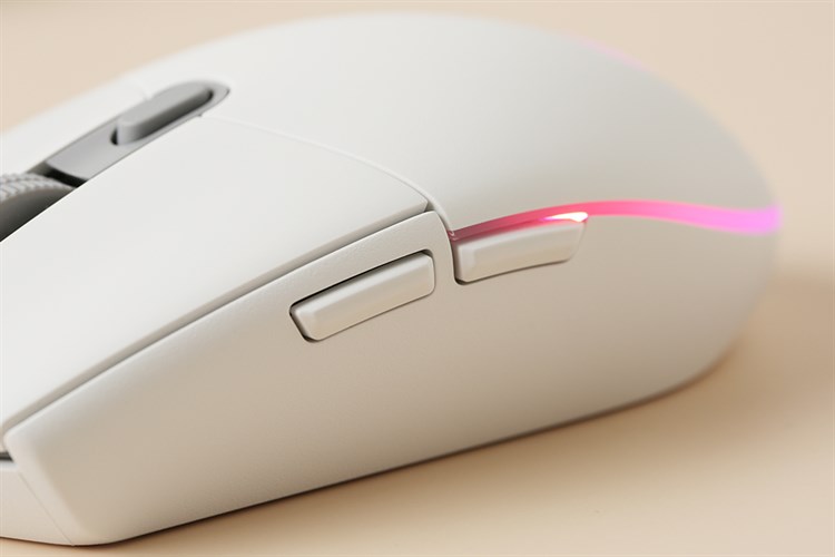 Chuột Có dây Gaming Logitech G102 Gen2 Lightsync Màu Trắng