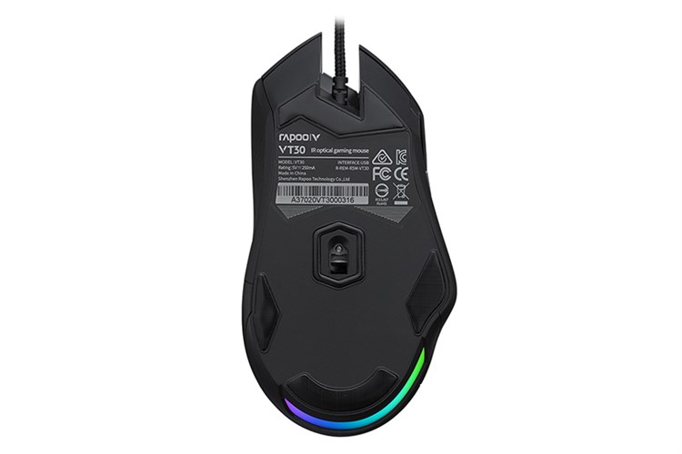 Chuột Có dây Gaming Rapoo VT30 Màu Đen